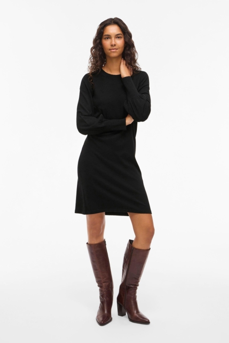 Vila zwarte dames jurk | Model