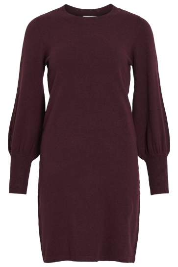 Vila Jurk VIKERRY O-NECK KNIT DRESS - NOOS 14110188 Fig