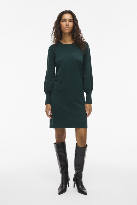 Vila groene dames jurk | Model