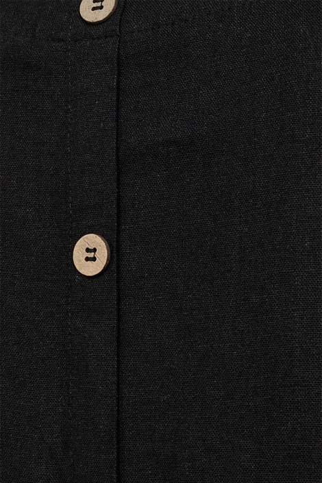 Freequent zwarte dames jurk | Close up