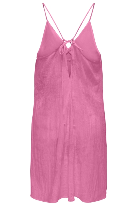 Only roze dames jurk | Achteraanzicht