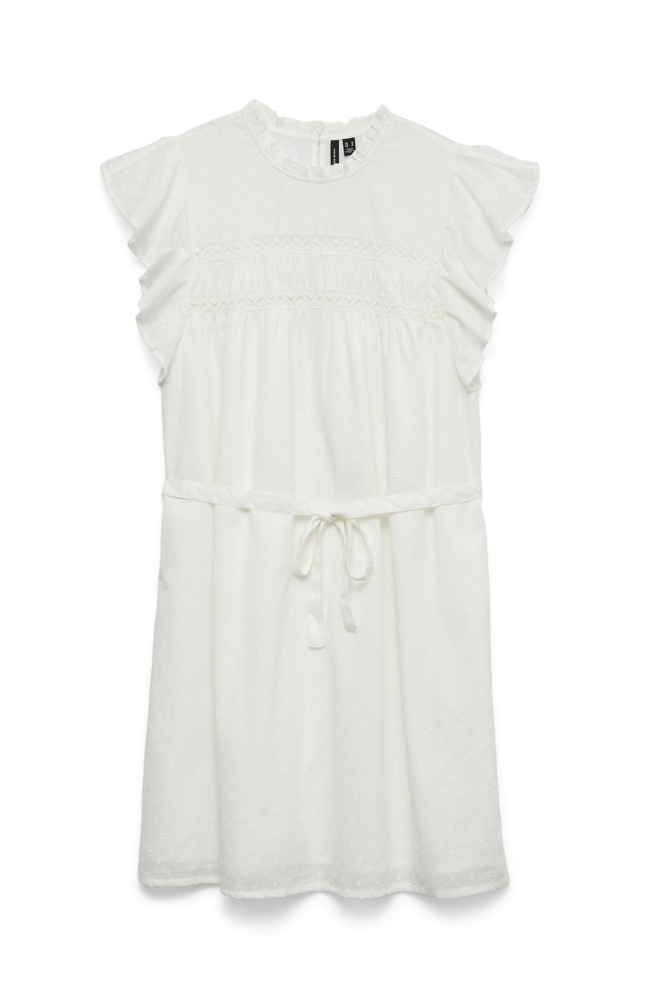 Vero Moda witte dames jurk | Vooraanzicht