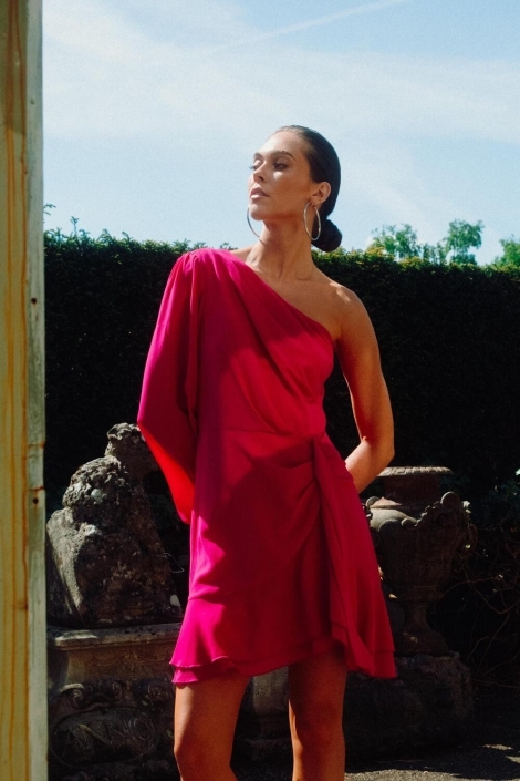 Refined Department roze dames jurk | Sfeerbeeld, In situatie