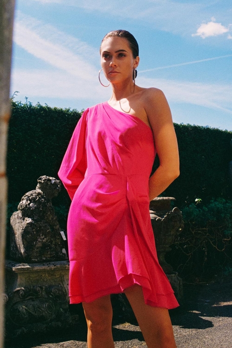 Refined Department roze dames jurk | Sfeerbeeld, In situatie