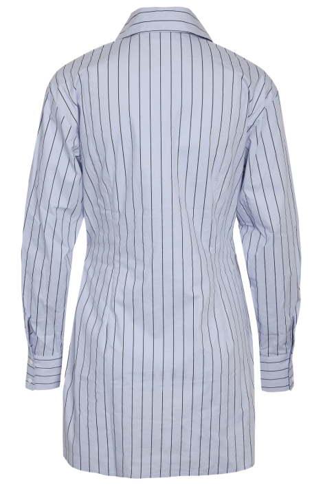 Noisy may blauwe dames jurk | Achteraanzicht