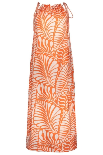 Geisha Jurk JURK MET GRAFISCHE PRINT 57334 20 000450 RED/ECRU