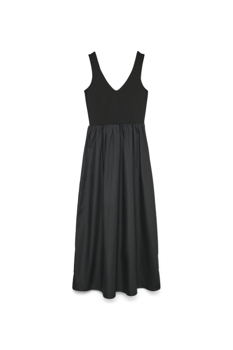 Vero Moda zwarte dames jurk | Vooraanzicht