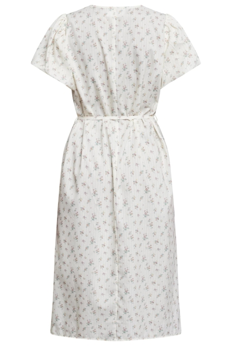 SisterS point beige dames jurk | Achteraanzicht