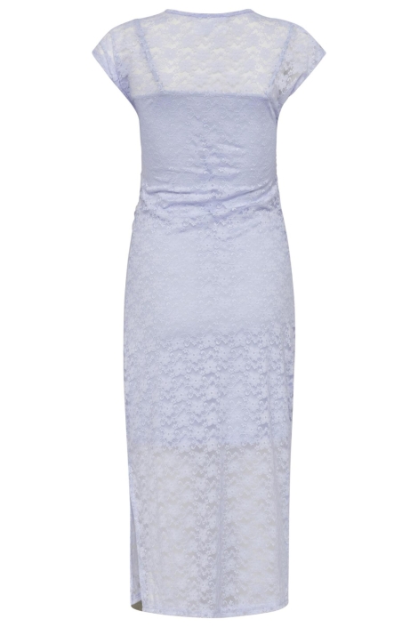 SisterS point paarse dames jurk | Achteraanzicht