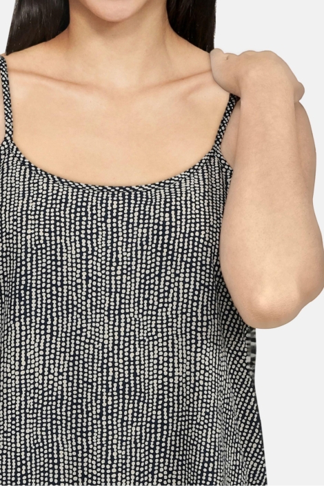 SisterS point blauwe dames jurk | Close up