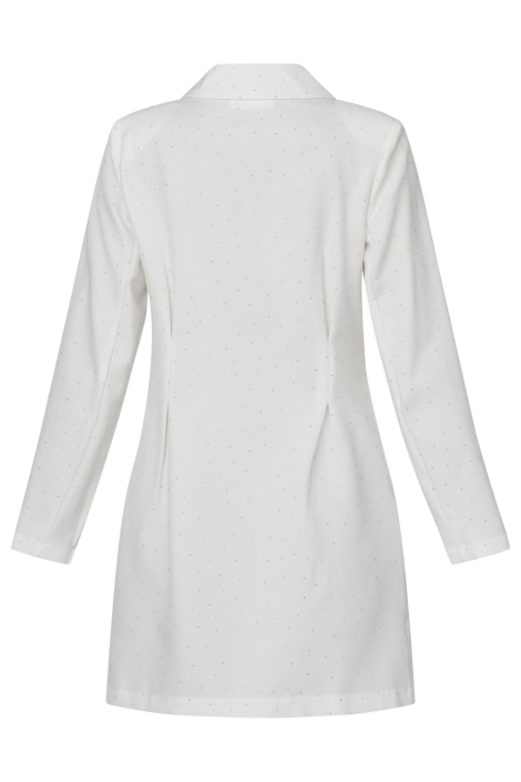 SisterS point witte dames jurk | Achteraanzicht