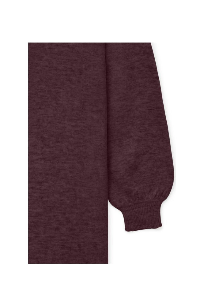 Vero Moda bordeaux dames jurk | Close up