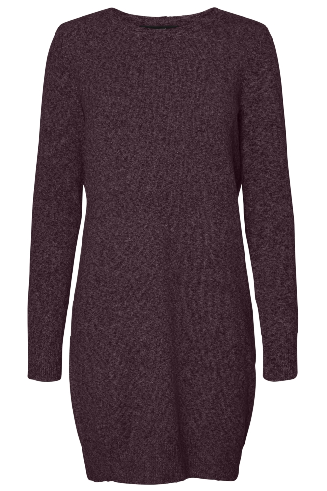 Vero Moda bordeaux dames jurk | Vooraanzicht