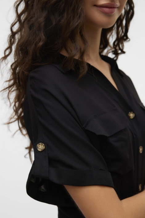 Vero Moda zwarte dames jurk | 