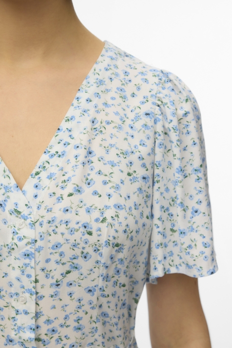 Vero Moda witte dames jurk | Close up