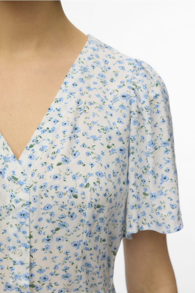 Vero Moda witte dames jurk | Close up