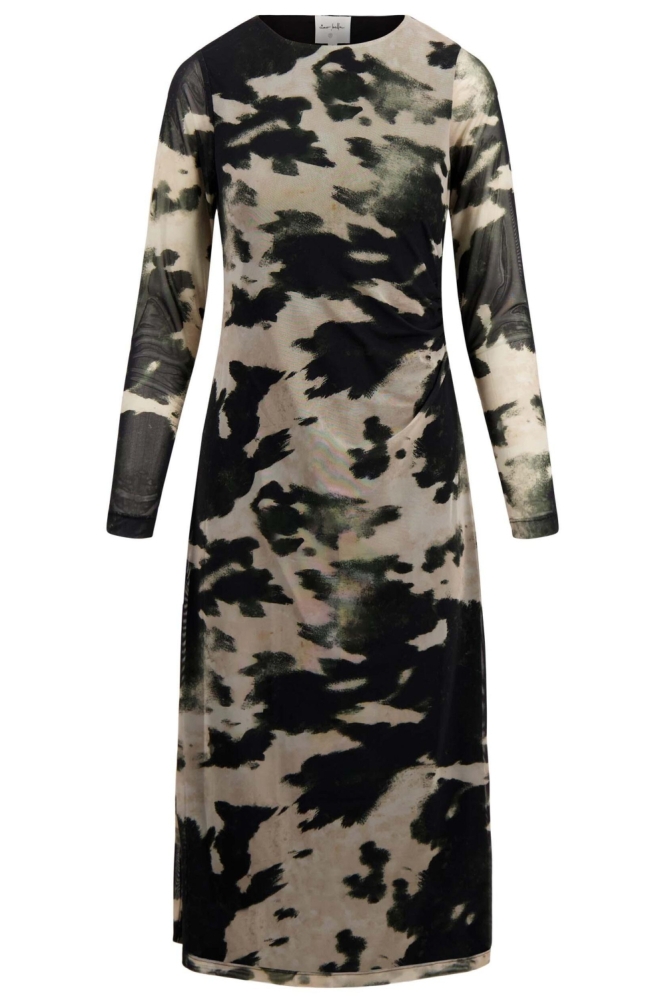 Zusss multi color dames jurk | Vooraanzicht