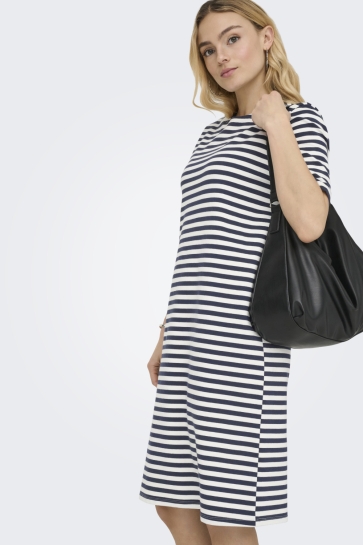 Jacqueline de Yong jdyisa s/s dress jrs dia Wit