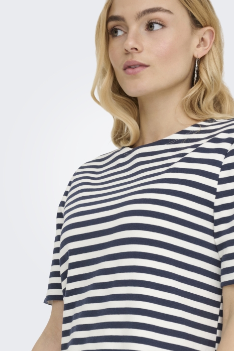 Jacqueline de Yong witte dames jurk | Close up