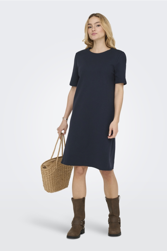 Jacqueline de Yong blauwe dames jurk | Model