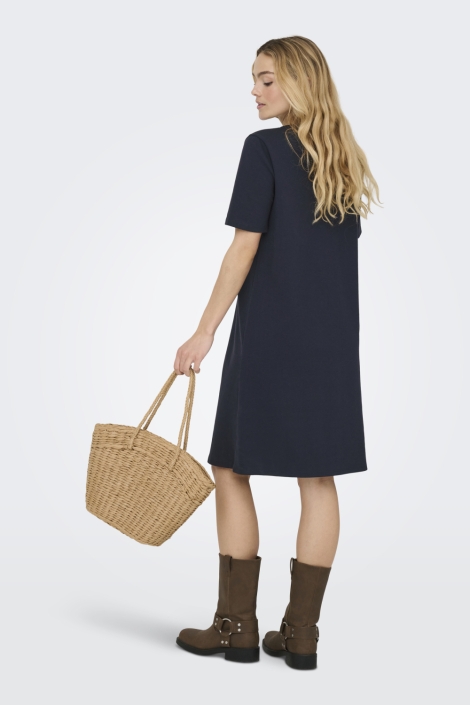 Jacqueline de Yong blauwe dames jurk | Model