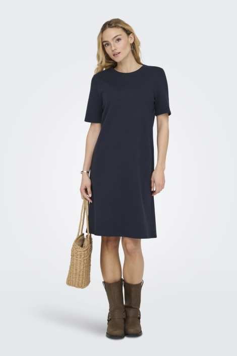 Jacqueline de Yong blauwe dames jurk | Model