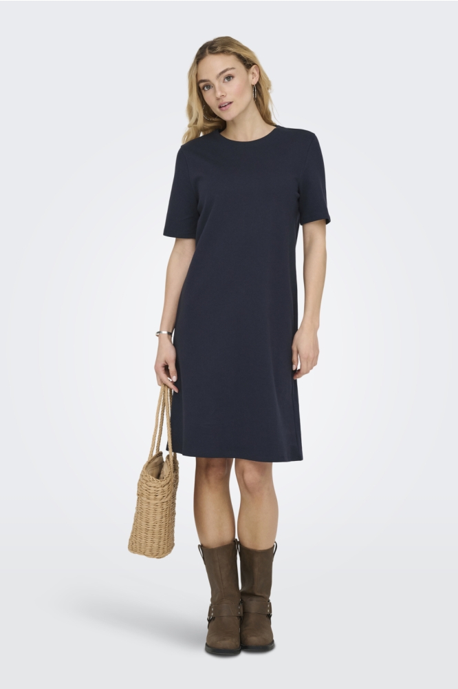 Jacqueline de Yong blauwe dames jurk | Model