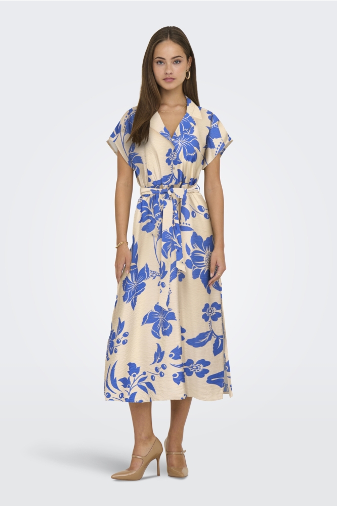 Jacqueline de Yong beige dames jurk | Model