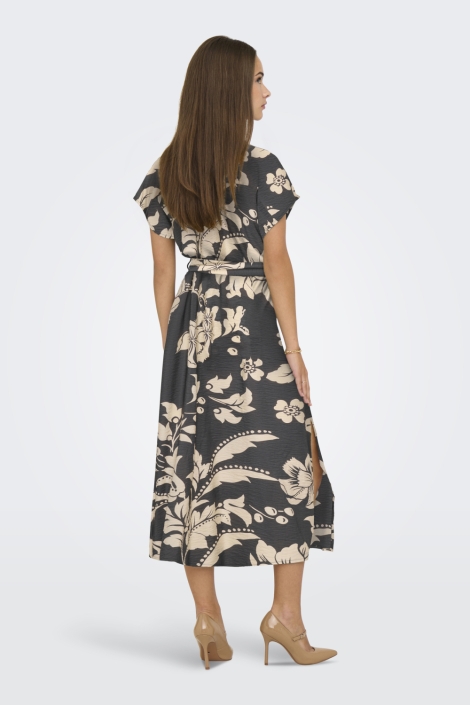 Jacqueline de Yong grijze dames jurk | Model