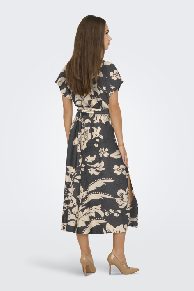 Jacqueline de Yong grijze dames jurk | Model