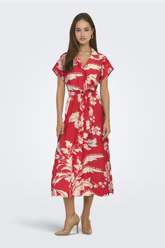 Jacqueline de Yong rode dames jurk | Model