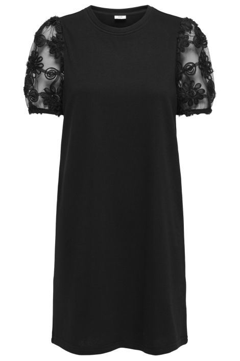 Jacqueline de Yong zwarte dames jurk | Vooraanzicht