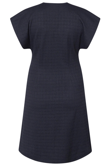 SisterS point zwarte dames jurk | Achteraanzicht