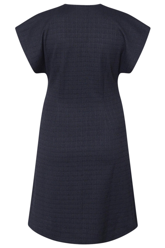 SisterS point zwarte dames jurk | Achteraanzicht