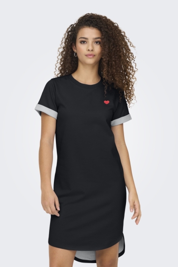 Jacqueline de Yong jdyivy s/s dress jrs noos Zwart