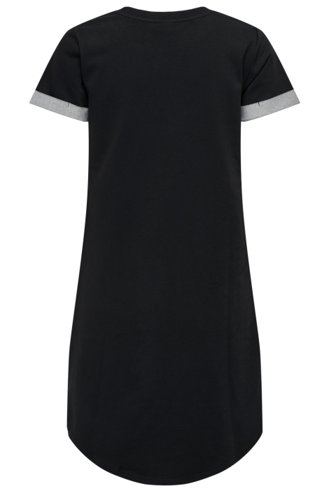 Jacqueline de Yong zwarte dames jurk | Achteraanzicht