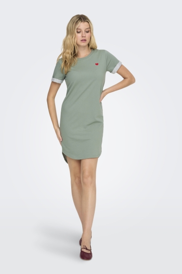 Jacqueline de Yong jdyivy s/s dress jrs noos Groen