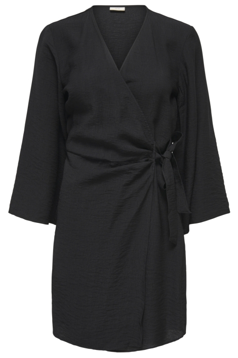 Jacqueline de Yong zwarte dames jurk | Vooraanzicht