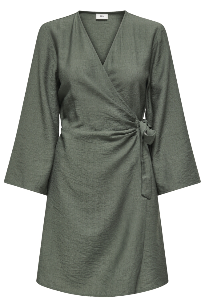 Jacqueline de Yong groene dames jurk | Vooraanzicht