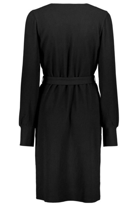 Geisha zwarte dames jurk | Achteraanzicht