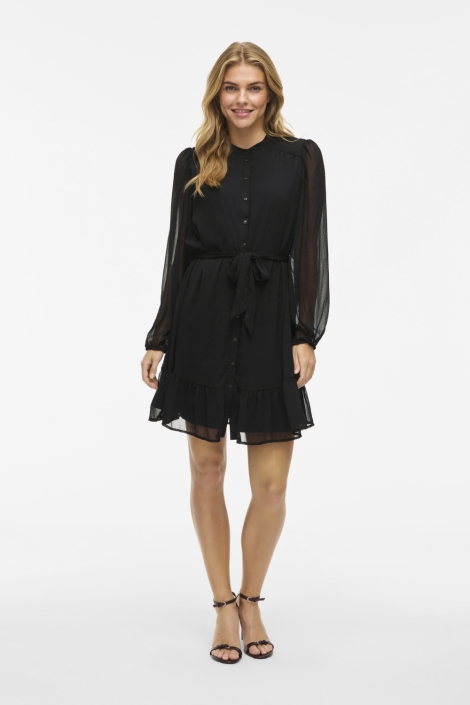 Vila zwarte dames jurk | Model