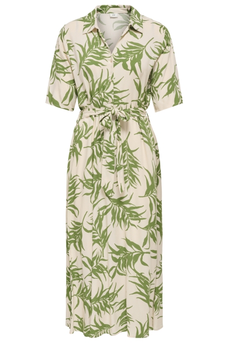 Jacqueline de Yong beige dames jurk | Vooraanzicht