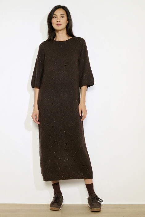 LolaLiza bruine dames jurk | Model