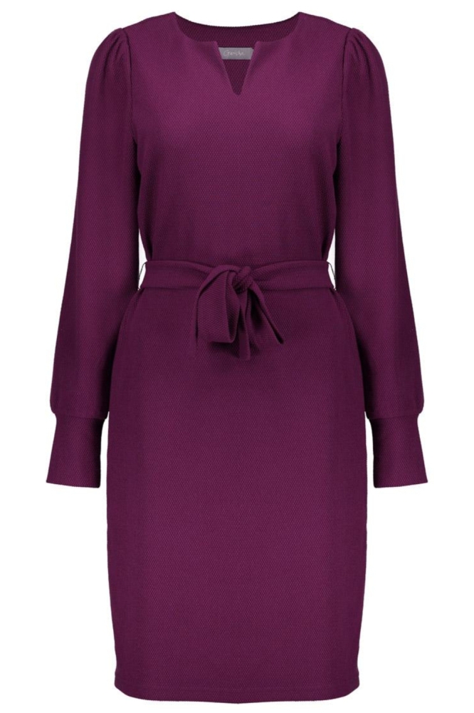 Geisha paarse dames jurk | Vooraanzicht