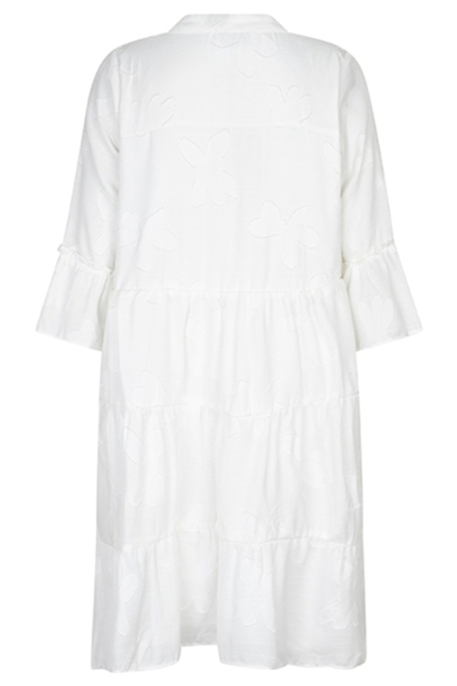 Lofty Manner witte dames jurk | Achteraanzicht