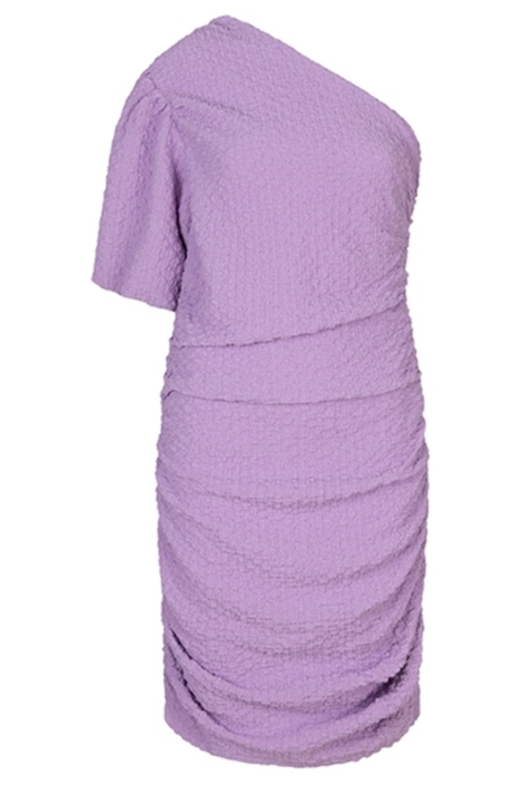 Lofty Manner roze dames jurk | Achteraanzicht