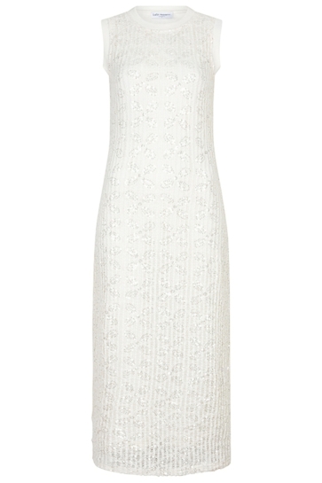 Lofty Manner Jurk DRESS RUNA RC22 100 white