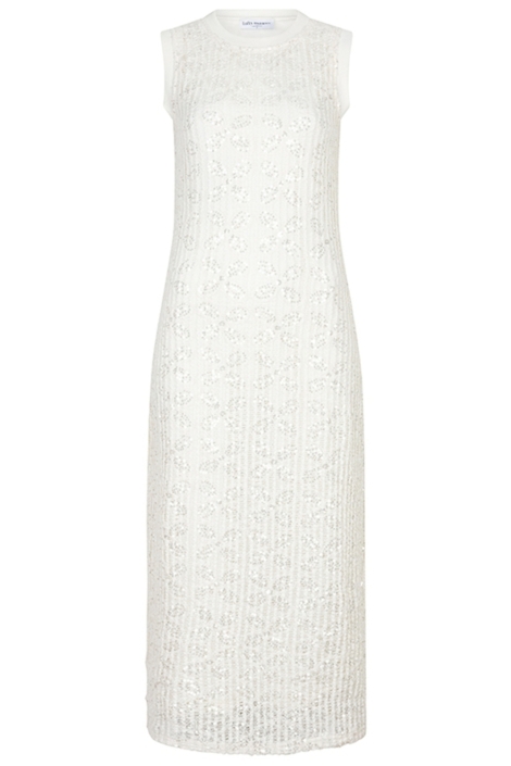 Lofty Manner witte dames jurk | Vooraanzicht