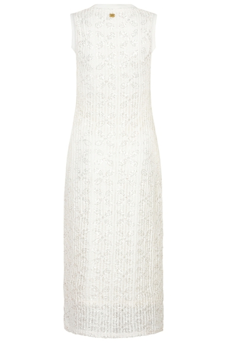 Lofty Manner witte dames jurk | Achteraanzicht