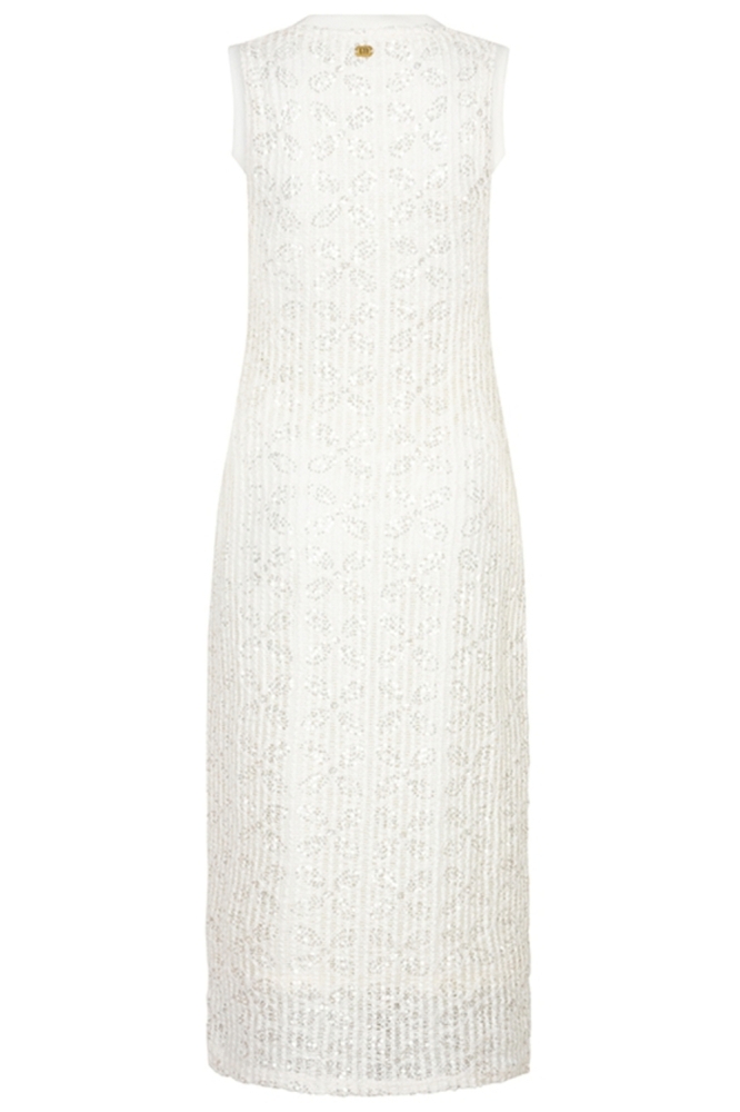 Lofty Manner witte dames jurk | Achteraanzicht